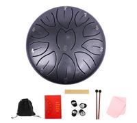 Petit tambour portable portable à main - Instrument de percussions - 11 tons - Petit tambour à langue en acier - Jouet musical de yoga