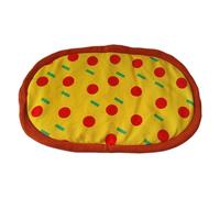 Petit tapis de nid pour animaux de compagnie, tapis de hérisson, maison de hamster, tapis à pizza - Outil de couchage pour animaux de compagnie avec double usage pour hérissons, furets, chinchillas,