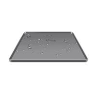 Petit tapis de réfrigérateur, bac d'égouttement en silicone renversé, barrière fiable contre les déversements, sous-vêtement carré réutilisable, protection de sol étanche pour cuisines, appartements