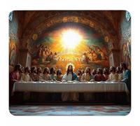 Petit Tapis de Souris 200x150x3mm, La CèNe Tapis de Souris Gaming avec Base en Caoutchouc Antidérapant et Imperméable, Portable Tapis de Bureau, Accessoire Bureau, Cadeau Homme, Architecture 7-3315