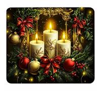 Petit Tapis de Souris 250x200x3mm, Vert Tapis de Souris Gaming avec Base en Caoutchouc Antidérapant et Imperméable, Tapis de Bureau Améliore la Vitesse et la Précision, Cadeau Homme, Cloche L-8436