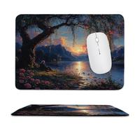 Petit Tapis de Souris Compact Lac saule pleureur 270 x 220 mm bn-357