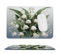 Petit Tapis de Souris Compact Orchidée cloche blanche 420 x 350 mm bn-55