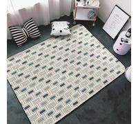 Petit tapis rectangulaire antidérapant lavable pour salon, chambre à coucher, salon - Tapis d'intérieur doux pour chambre à coucher - 152,4 x 99,1 cm