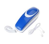 Petit téléphone de bureau à fixer au mur/bureau avec fonction de rappel du dernier numéro, pas besoin de batterie