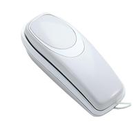 Petit téléphone de bureau à fixer au mur/bureau avec fonction de rappel du dernier numéro, pas besoin de batterie