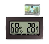 Petit thermo-hygromètre LCD 3 pièces - Petit hygromètre numérique, petit hygromètre numérique thermomètre | Testeur d'humidité et de température intérieure et extérieure de mesure P