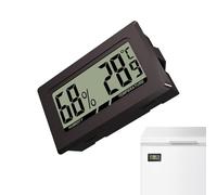 Petit thermomètre LCD | Thermographe de jauge de température numérique de petit hygromètre | Mesure précise du calibre facile à lire pour salon, serre