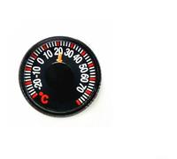 Petit thermomètre rond bimétallique pour jauges de température de type cadran, lecture Celsius, pas de pile nécessaire, précision de 2 degrés, plage de 20 à 70 °C