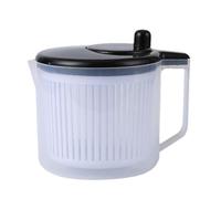 Petit tourne-salade - Tourneur nettoyeur de fruits | Spinner pour salade avec poignée | Lave-linge de légumes rotatif sèche-linge à fruits | Lave-linge de fruits rotatif | Déshydrateur multifonction