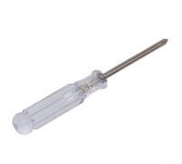 Petit tournevis de précision avec tête de 3 mm, longueur de 95 mm, pour réparation de jouets et d'électroniques, outil à fente en acier 45 # ou cruciforme (tournevis cruciforme)