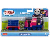 Petit Train Thomas Modèle Locomotive Ashima Motorisé Remorque 20cm HMC22