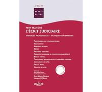 Petit traité de l'écrit judiciaire 2027/2028. 17e éd. - Stratégies procédurales