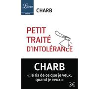 Petit Traité d'intolérance Les Fatwas de Charb - Charb - Librio - Poche - Roman