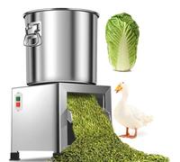 Petit transformateur d'aliments pour volailles à usage domestique, avec 4 lames, 3500 tr/min, débit de 50 à 120 kg/h, en acier inoxydable, pour les fermes, l'élevage et les pâturages