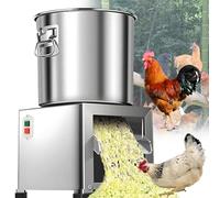 Petit transformateur d'aliments pour volailles à usage domestique, avec 4 lames, 3500 tr/min, débit de 50 à 120 kg/h, en acier inoxydable, pour les fermes, l'élevage et les pâturages