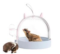Petit transporteur de voyage pour animal de compagnie - Sac de hamster léger, cage portable respirante | Valise de voyage ventilée pour souris, gerbilles et rongeurs, sac de transport durable sur le