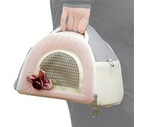 Petit transporteur pour animaux de compagnie - Sac de voyage respirant, sac de lapin portable, support d'animaux de hamster | Structure de porteur souple léger flexible, sac de rangement design