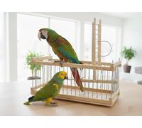 Petit trébuchet à suspendre : peut être utilisé comme cage de transport