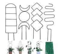 Petit Treillis pour en Pot, Treillis de Support pour en Pot d'intérieur | d'intérieur empilables en métal Structures obélisques pour Les gloires du Matin