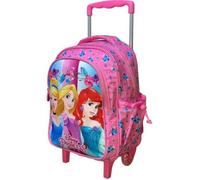 Petit trolley sac a dos à roulettes les princesses disney