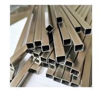 Petit Tube Carré En Acier Inoxydable 304, Tige Carrée Creuse En Acier, Tube Rectangulaire De Petit Diamètre 3x3MM 4x4 5x5 6x6 7x7 8x8MM, 1 Pièce (Color : 980mm, Size : 7x7x1mm)