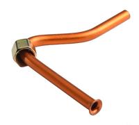 Petit tube d'échappement de rechange en forme de 7 pour compresseur d'air en aluminium pour applications domestiques (B)