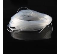 Petit tuyau capillaire en silicone, tube en silicone transparent de 10 mètres, tuyau en caoutchouc flexible de 0,3 à 6 mm d'épaisseur for l'enseignement scientifique(0.3mm x 0.8mm)