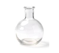 Petit vase boule en verre 10 cm