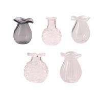 Petit vase en carton pour moustache de chat, vase miniature pour poils d'animaux domestiques, pot de rangement commémoratif pour les amoureux, tasse de voyage isotherme (transparent, 1. 9 x 1,6 cm)