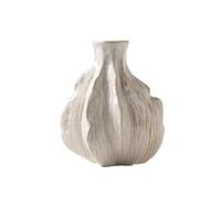 Petit Vase en Céramique - Fait Main, Style Provençal Vintage Simple Modern White Ceramic Vase Creative Model Room Soft Décoration de Table et Cadeau Maison Élégant