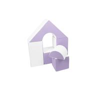 Petit Château - Lot de 11 blocs mousse lila Blanc