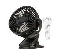 Petit Ventilateur À Pince Mini Ventilateur Accrochable Portable Pour Voyage Et Chambre Ventilation Puissante Grille Sécurisée Base Antidérapante Poids 350g Idéal Été Et Déplacements
