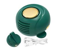 Petit ventilateur avec clip - Outil de refroidissement rechargeable sans lame pour les voyages | Moteur silencieux à vitesse élevée, pince à ressort sécurisée, mini ventilateur portable, refroidisseur