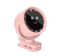 Petit ventilateur de bureau à clip pratique, réglage de la vitesse 120 degrés, texture de refroidissement à l'air, convient pour le refroidissement à piles