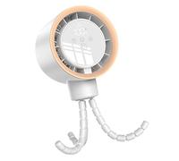 Petit ventilateur de bureau flexible sur trépied avec 100 vitesses de refroidissement pour voiture et voyage USB avec affichage numérique