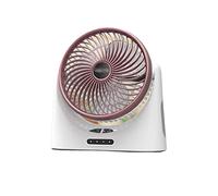 Petit Ventilateur de Bureau, Mini Ventilateur, Batterie Rechargeable, 3 Vitesses réglables, Ventilateur de Bureau Portable, Ventilateur de Refroidissement extérieur/intérieur/Bureau/Maison Fort Flux