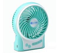 Petit Ventilateur de Bureau, Mini Ventilateur USB, Petit mais Puissant, Portable, Silencieux, 3 Vitesses, Ventilateur de Bureau, Maison, Chambre à Coucher, Voiture, école, Ventilateur de