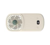 Petit ventilateur de bureau pratique et confortable - Refroidissement à air rechargeable - Convient pour la maison et portable