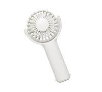 Petit ventilateur de bureau rechargeable confortable 1200 mAh avec 3 réglages de vitesse pour la maison, la chambre à coucher, ventilateur portable tendance pour filles