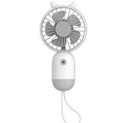 Petit Ventilateur de Refroidissement Portable, USB 3 Vitesses réglables, Ventilateur portatif, Mini Ventilateur portatif, Ventilateur de Poche pour l'extérieur, Les Voyages, Le Bureau, la Maison