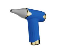 Petit ventilateur électrique à soufflet, ventilateur de barbecue, 4 vitesses de réglage pour gonflage et soufflage d'air