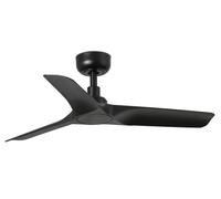 Petit Ventilateur plafond Télécommande Hey Éco Noir 90cm Ventilateur silencieux