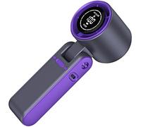 Petit ventilateur portable puissant avec compression froide 0-100 vitesses USB rechargeable pour voyage, camping, plein air rechargeable pour le sport