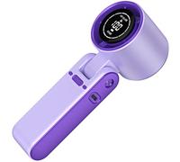 Petit ventilateur portable puissant avec compression froide 0-100 vitesses USB rechargeable pour voyage, camping, plein air rechargeable pour le sport