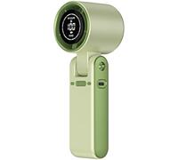 Petit ventilateur portable puissant avec compression froide 0-100 vitesses USB rechargeable pour voyage, camping, plein air rechargeable pour le sport
