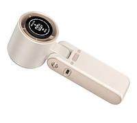 Petit ventilateur portable puissant avec compression froide 0-100 vitesses USB rechargeable pour voyage, camping, plein air rechargeable pour le sport