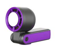 Petit Ventilateur Portable | Rechargeable 3600 mAh, 5 Vitesses de Ventilation,Ventilateur personnel nomade | Pour maison, bureau, plage, vacances, randonnée, trekking, sport, déplacements, études