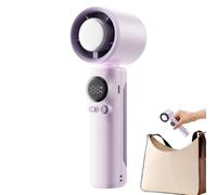 Petit ventilateur portable, rechargeable, appareil de refroidissement portable, moteur à flux d'air puissant, batterie alimentée par USB pour la plage, les croisières, l'été, le camping, les vacances