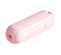 Petit ventilateur rechargeable avec de fortes vitesses de vent intégrées dans la lumière et support de téléphone, adapté pour les petits espaces, ventilateur portable avec différents réglages de